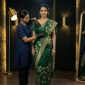 Advanced Designer Saree Draping