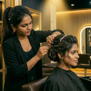 Elegant Hair Up-Do Design