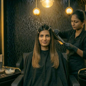 Silk Press Iron Finish - (Medium)