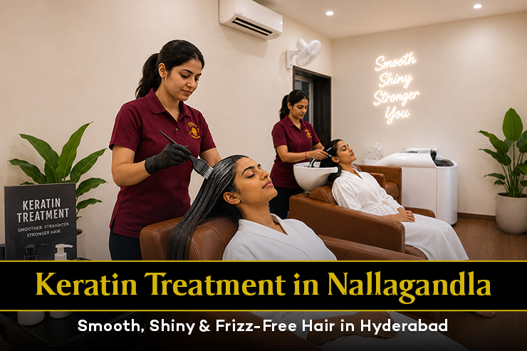 Keratin Treatment in Nallagandla: Smooth, Shiny & Frizz-Free Hair in Hyderabad
